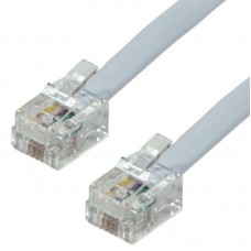 10 m White Modem RJ11 Cable